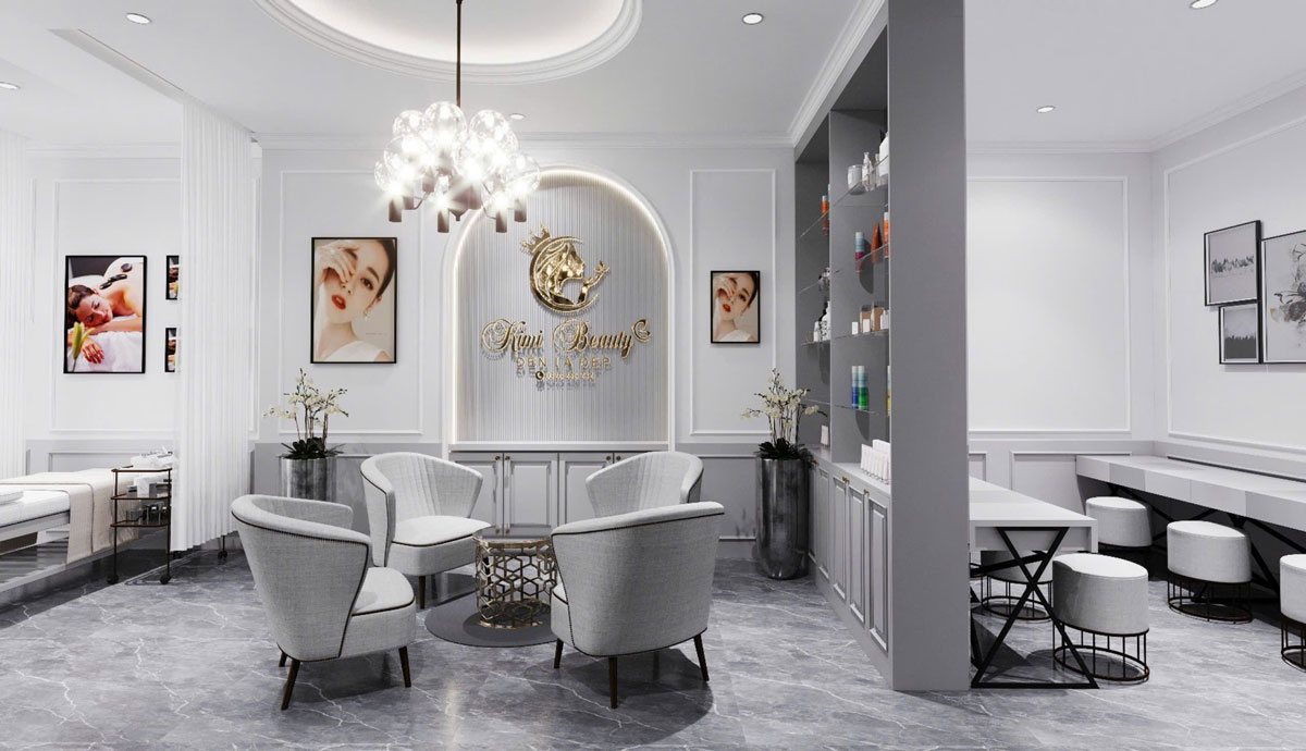 Dự án thiết kế cửa hàng Spa