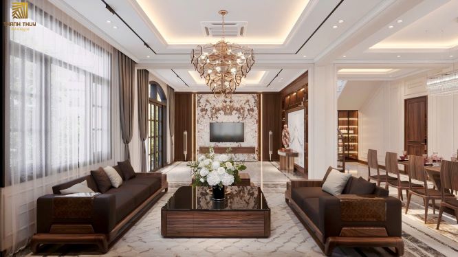 Dự án thiết kế – thi công nội thất anh Kiên tại Lục Nam, Bắc Giang