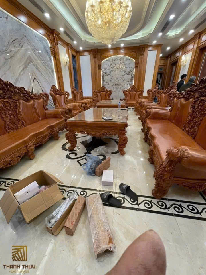🌟 NỘI THẤT TÂN CỔ ĐIỂN – DẤU ẤN CỦA SỰ SANG TRỌNG VÀ ĐẲNG CẤP TRƯỜNG TỒN 🌟 